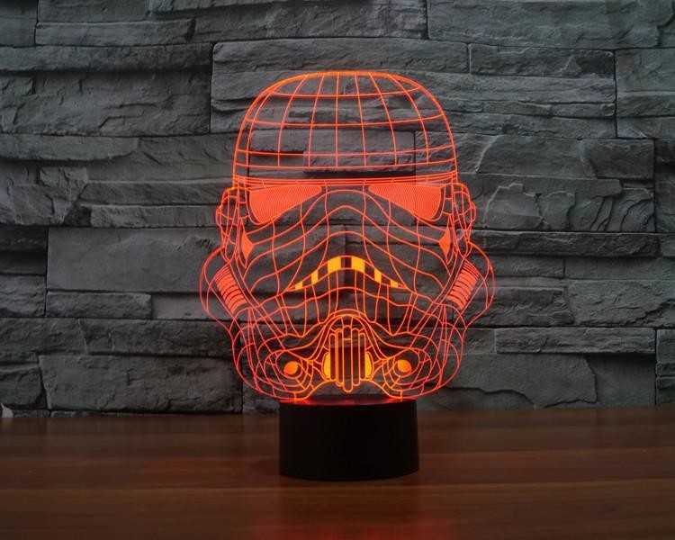 Beling Detská lampa, Storm Trooper 2, 7 farebná QS290