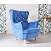 Kreslo Velvet Blue