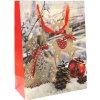 MAKRO - Darčeková taška vianočná 32x42x11cm