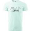 Profil kopca - Malá Fatra - Klasické pánske tričko vyššej gramáže - 2XL ( Frost )