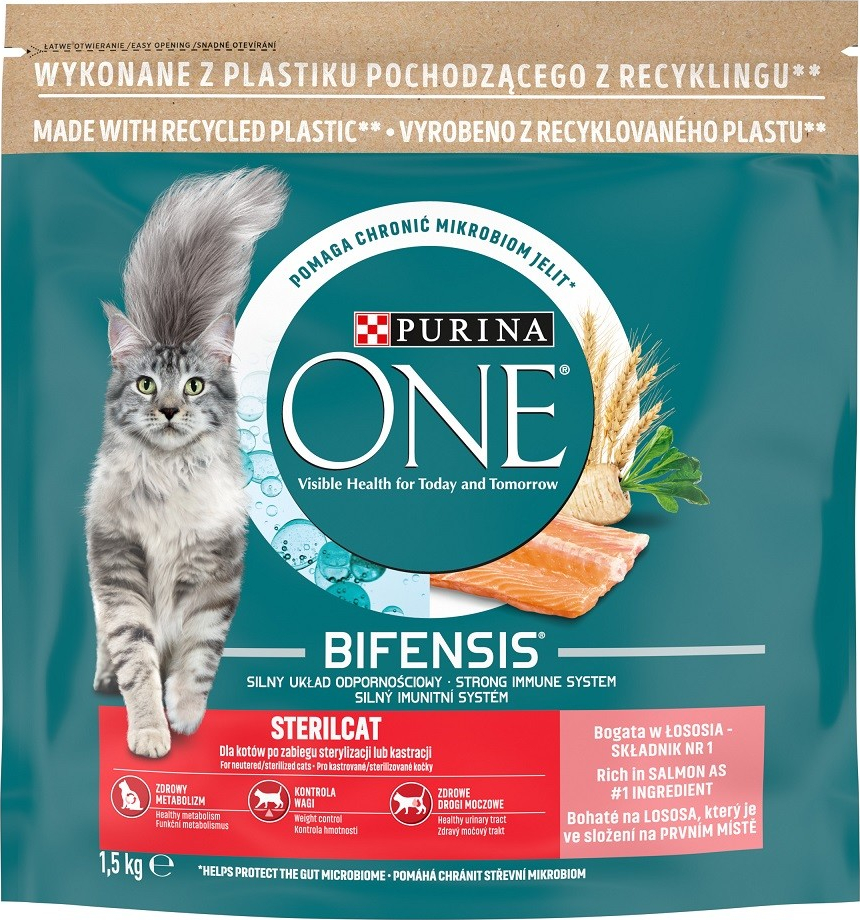 Purina ONE Bifensis Adult Sterilcat Salmon 1,5 kg