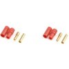 Fusion Konektor zlacený 3.5mm s plastovým krytem 1 pár