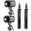 COLBOR SET3 2xCL60R LED + 2x statív SLS-220