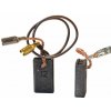 Asein 1146J Náhradní uhlíky (2ks) pro stroje BOSCH (5 x 10 x 17 mm), typ 502