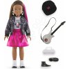 Bábika Melody Music Studio Set Girls Corolle s dlhými hnedými vlasmi 28 cm 4 doplnky od 4 rokov