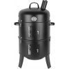 STREND PRO Grill Gril BBQ Smoker, 3v1 grilovanie, údenie a vodné údenie, 44x78 cm