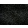 Umelá kožušina, čierna, LAMA, 30 mm vlas metráž: min. 0,2 bm
