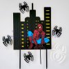 Spiderman s budovou set