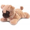 Plyšový psík s ťažkým bruškom P'tit Relax Beige Dog Histoire d’ Ours béžový 30 cm od 0 mes