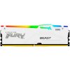 Kingston FURY Beast EXPO/ DDR5/ 16GB/ 6800MHz/ CL34/ 1x16GB/ RGB/ White (KF568C34BWEA-16)