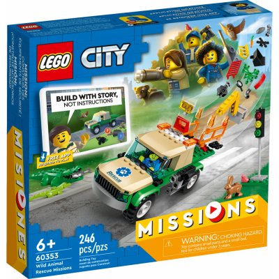 LEGO® CITY 60353 Záchranná misia v divočine