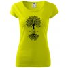 Narodeninový strom 50 - Dámske tričko Pure - L ( Limetková )