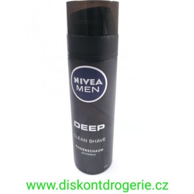 NIVEA FOR MEN PĚNA Deep clean 200 ml