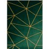 Dywany Łuszczów , 160x220 cm Kusový koberec Emerald 1013 green and gold, zelená, chodba / predsieň