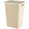 Kôš Curver® JUTE, 58 lit., béžový, 34x43x60 cm, na bielizeň, prádlo