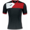 Joma Futbalový dres T-SHIRT CREW II BLACK-RED S/S Veľkosť: 6XS/5XS