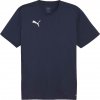 Pánske športové tričko Puma, TEAMFINAL TRAINING JERSEY tmavo modrá,biela S