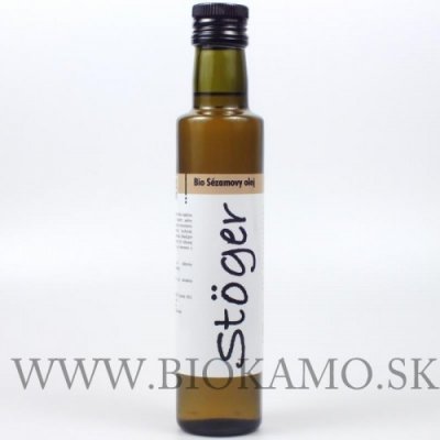 Stoger Sezamový olej BIO 0,25 l