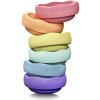 Stapelstein Rainbow pastel set 6 ks