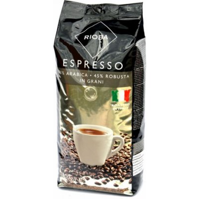 Rioba Silver espresso 55% arbica 6 x 1 kg
