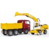 Bruder 02751 MAN a bager LIEBHER