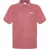 Slazenger Plain pánske polo tričko Burgundy Marl M