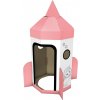 Playtive Kartónový stan bledoružová