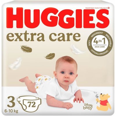 HUGGIES Elite Soft 3 5-9 kg 72 ks