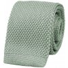 Bubibubi pletená kravata Sage Green zelená