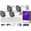 Sada pre IP monitoring 4Mpx, IR30m, 4 IP kamery, WizSense, 4-kanálový rekordér, PoE switch - Dahua