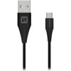 Swissten Datový Kabel Usb / Micro Usb 1,5 M Černý (9Mm) 71504303