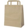 Wimex Papierová taška hnedá 18+8 x 22 cm (50 ks)