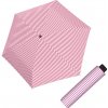 DOPPLER Fiber Havanna Sailing Day Pink - dámský skládací deštník bílá 7223165SD03