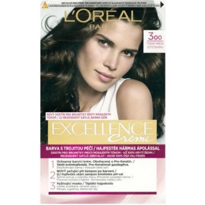 L'Oréal Excellence Creme Triple Protection 300 Dark Brown 48 ml