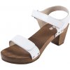 Dreváky sandále OD15 biele - 39 / biela