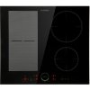 Klarstein Delicatessa 60 Hybrid, vstavaná indukčná varná doska, 7000 W, 4 zóny, čierna (CP4-Delicatessa60HY)