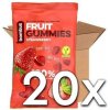 Bombus Fruit Gummies ovocné kúsky jahoda 20 x 35 g