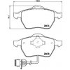 Sada brzdových platničiek kotúčovej brzdy BREMBO P 85 026