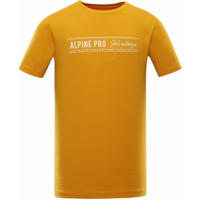 Alpine Pro Zimix pánske tričko žlté