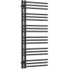 Erga Aquatic, vykurovacie teleso 1200x500 mm, 494W, čierna, ERG-LAV-AQUA-12050-BK