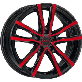 MAK MILANO 7x17 5x114,3 ET35 black & red