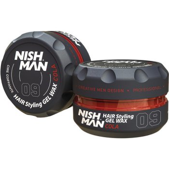 Nishman Hair Styling Wax Cola 09 vosk na vlasy s leskom 150 ml od 5,5 € -  Heureka.sk