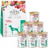 4Vets Natural Hepatic Set; suché krmivo 1 kg + mokré krmivo 6 x 400 g