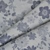 Takoy Látka mušelín / dvojitá gázovina 250cm obojstranná s tkaným vzorom mini kvety šedo modré-NS-18609