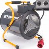 Powermat Elektrický teplovzdušný ohrievač 6 kW 400 V s termostatom - ohrievač / ventilátor / ohrievač