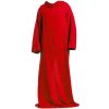 Verk Fleecová TV deka s rukávmi Snuggie 180 x 140 cm červená