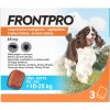 Frontpro 10 - 25 kg 68 mg 3 žuvacie tablety