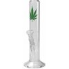 Black Leaf Sklenený bong s listom 40 cm
