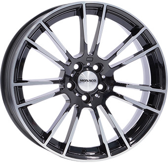 MONACO WHEELS MC8 8x18 5x112 ET30 gloss black polished