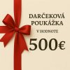 Darčeková poukážka v hodnote 500 €